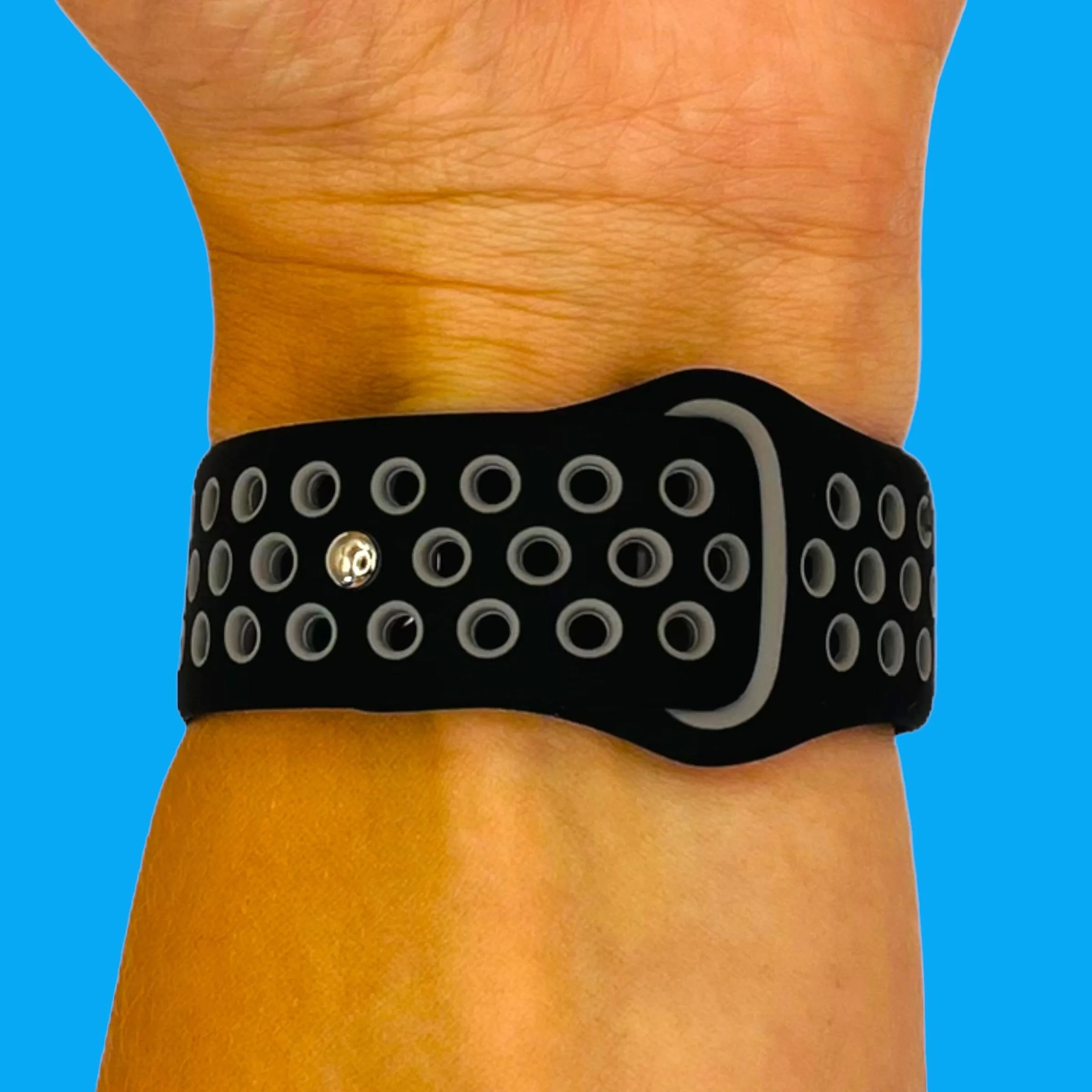 Silicone Sports Straps Compatible with the Samsung Galaxy Watch 6 Classic (43mm)