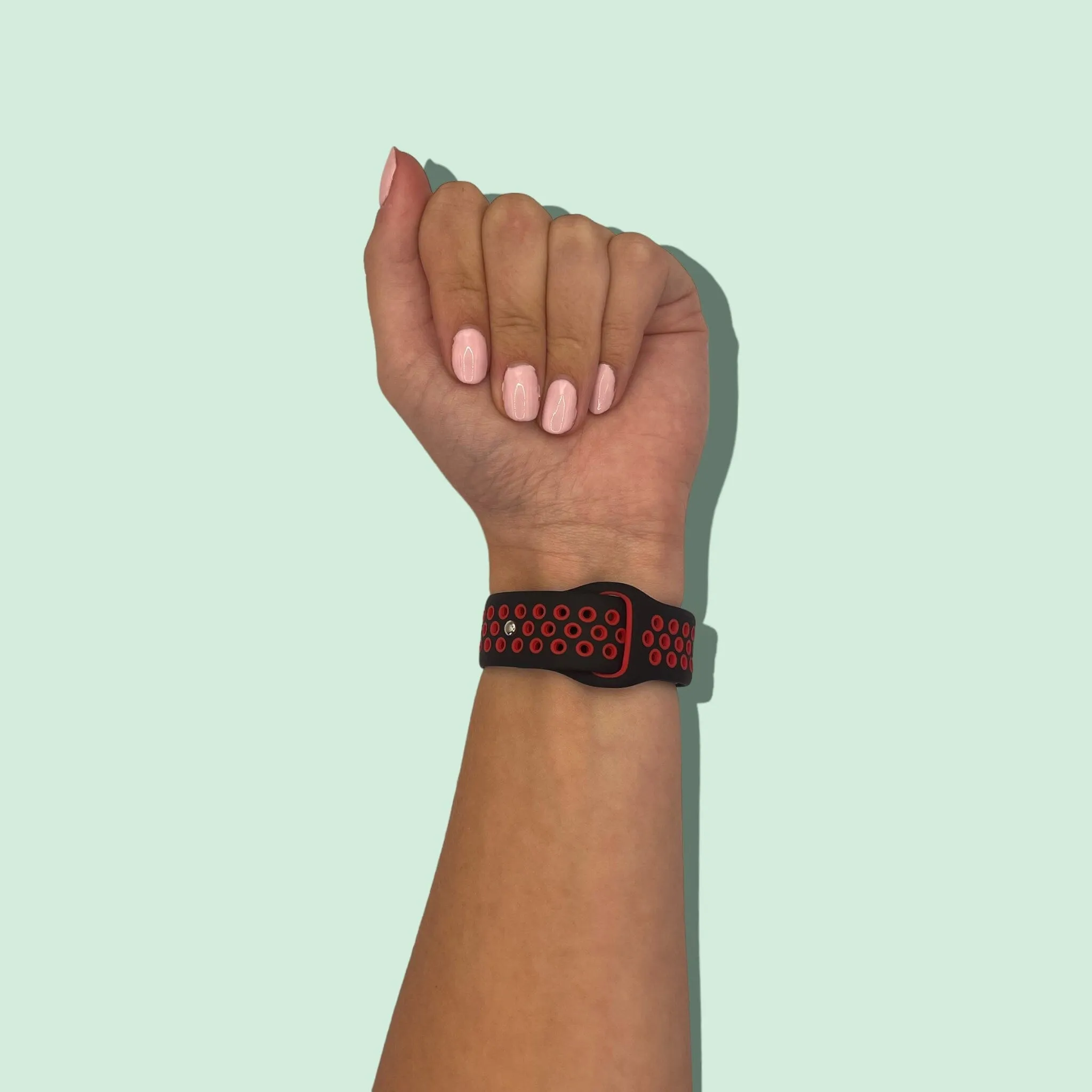 Silicone Sports Straps Compatible with the Samsung Galaxy Watch 6 Classic (43mm)