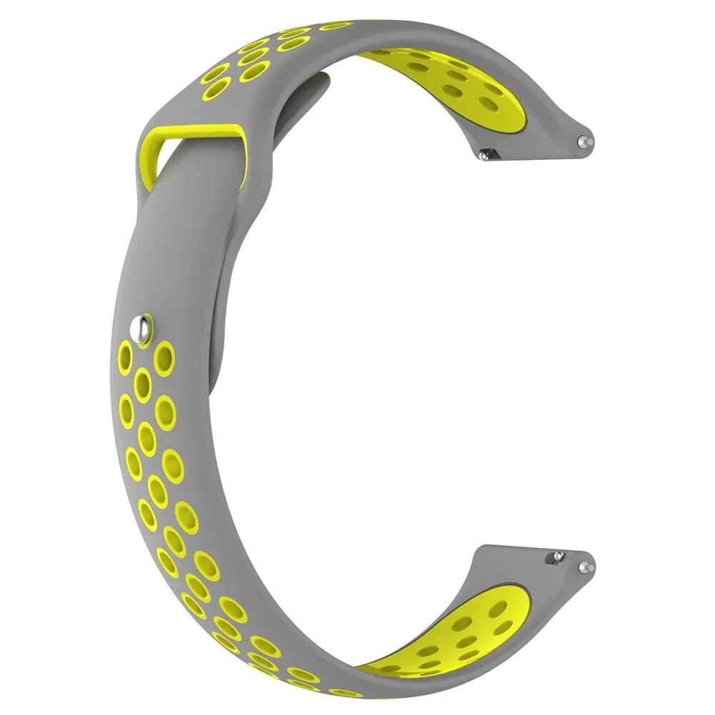 Silicone Sports Straps Compatible with the Samsung Galaxy Watch 6 Classic (43mm)
