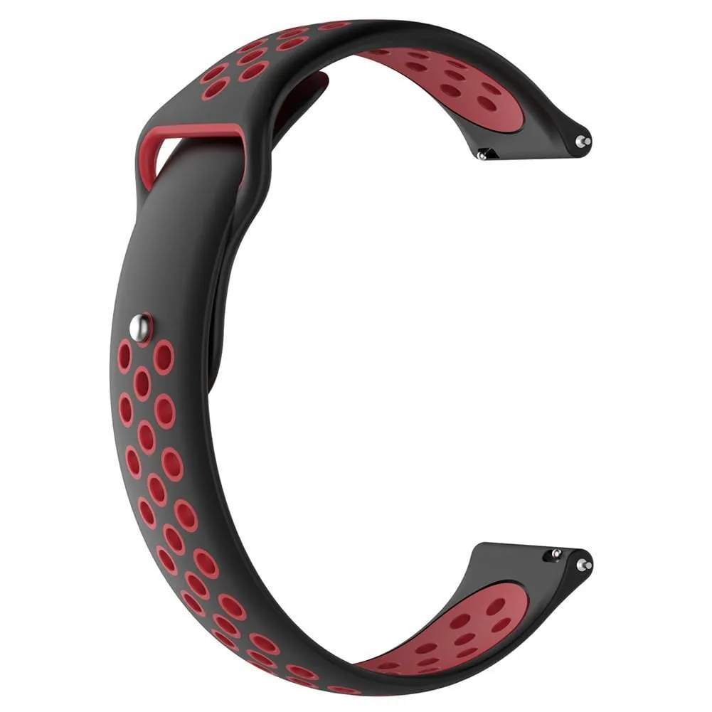 Silicone Sports Straps Compatible with the Samsung Galaxy Watch 6 Classic (43mm)