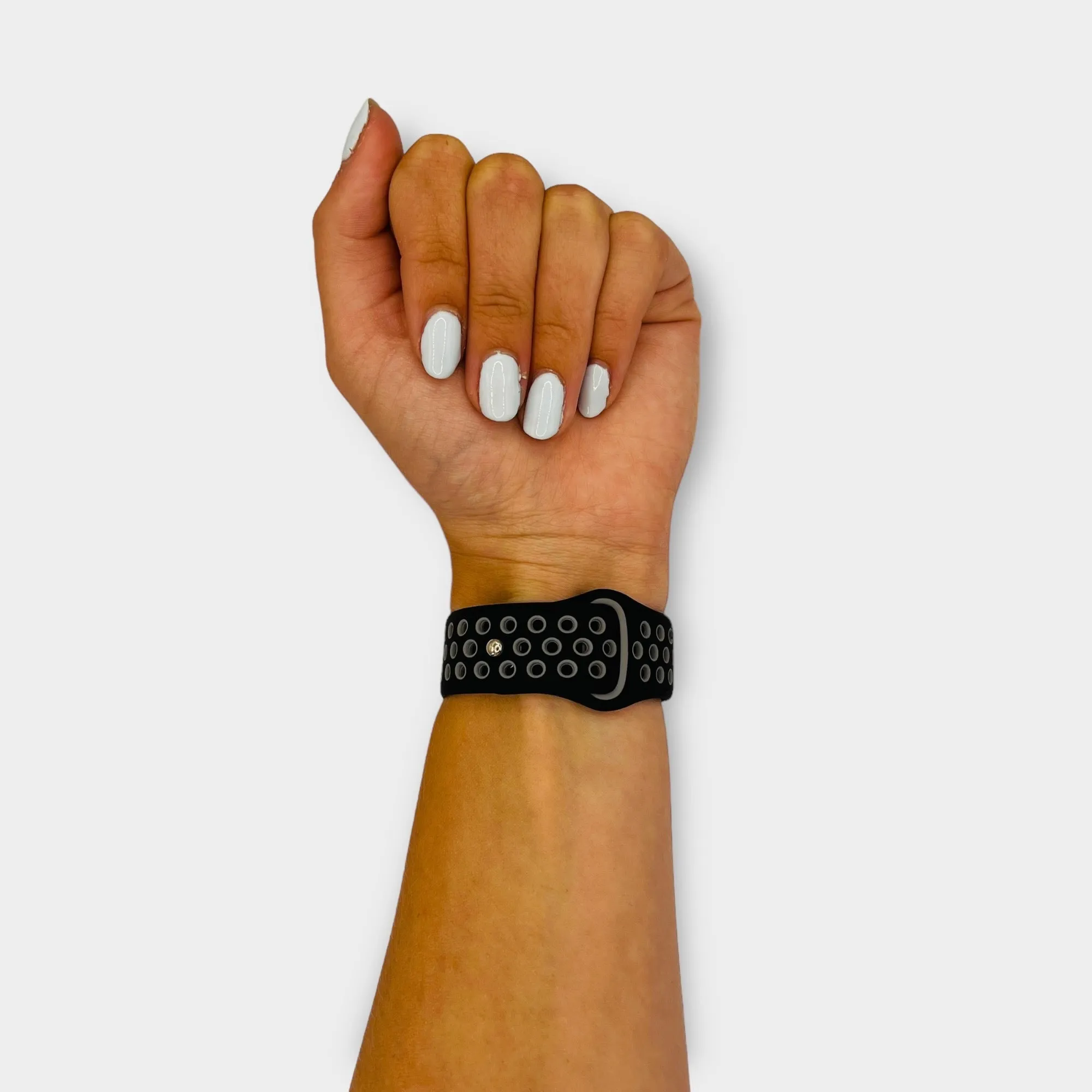 Silicone Sports Straps Compatible with the Samsung Galaxy Watch 6 Classic (43mm)