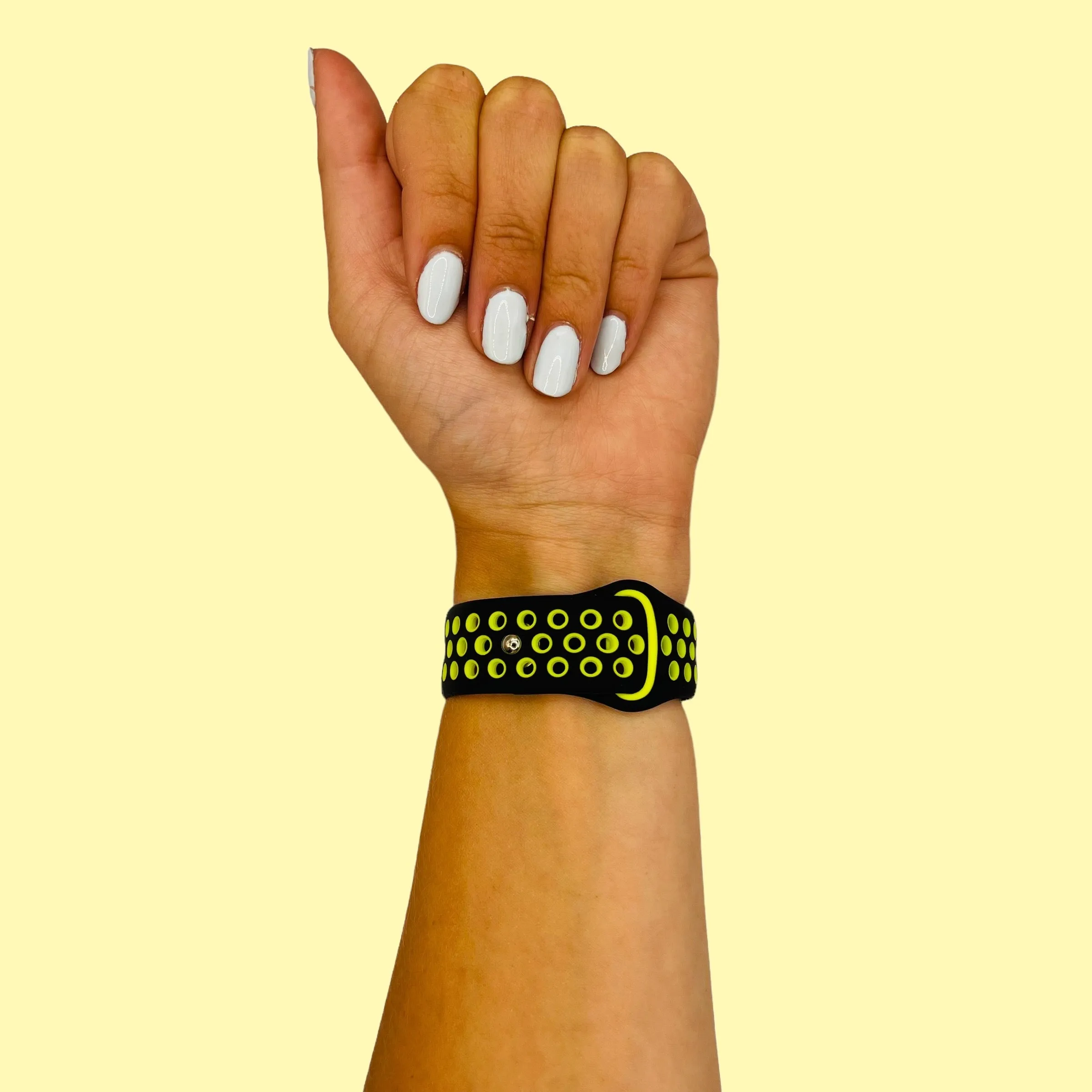 Silicone Sports Straps Compatible with the Samsung Galaxy Watch 6 Classic (43mm)