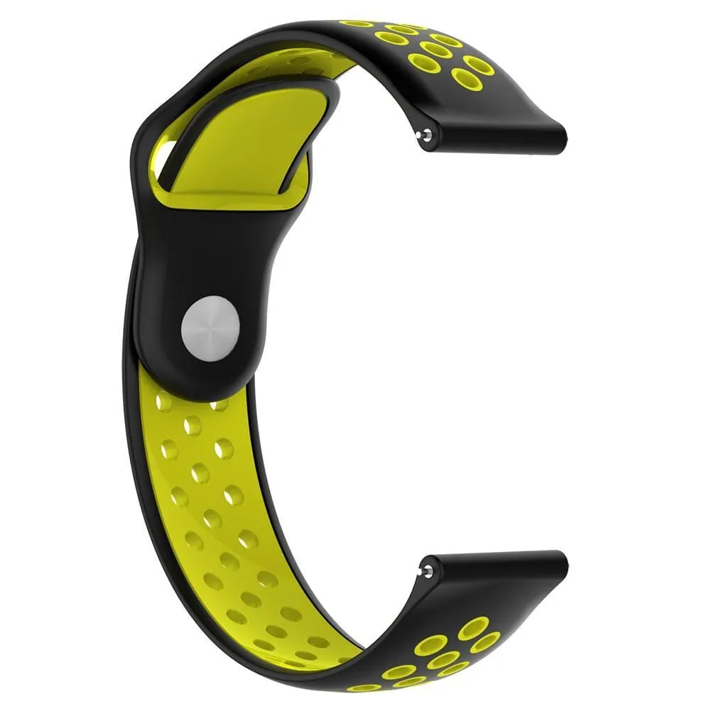 Silicone Sports Straps Compatible with the Samsung Galaxy Watch 6 Classic (43mm)