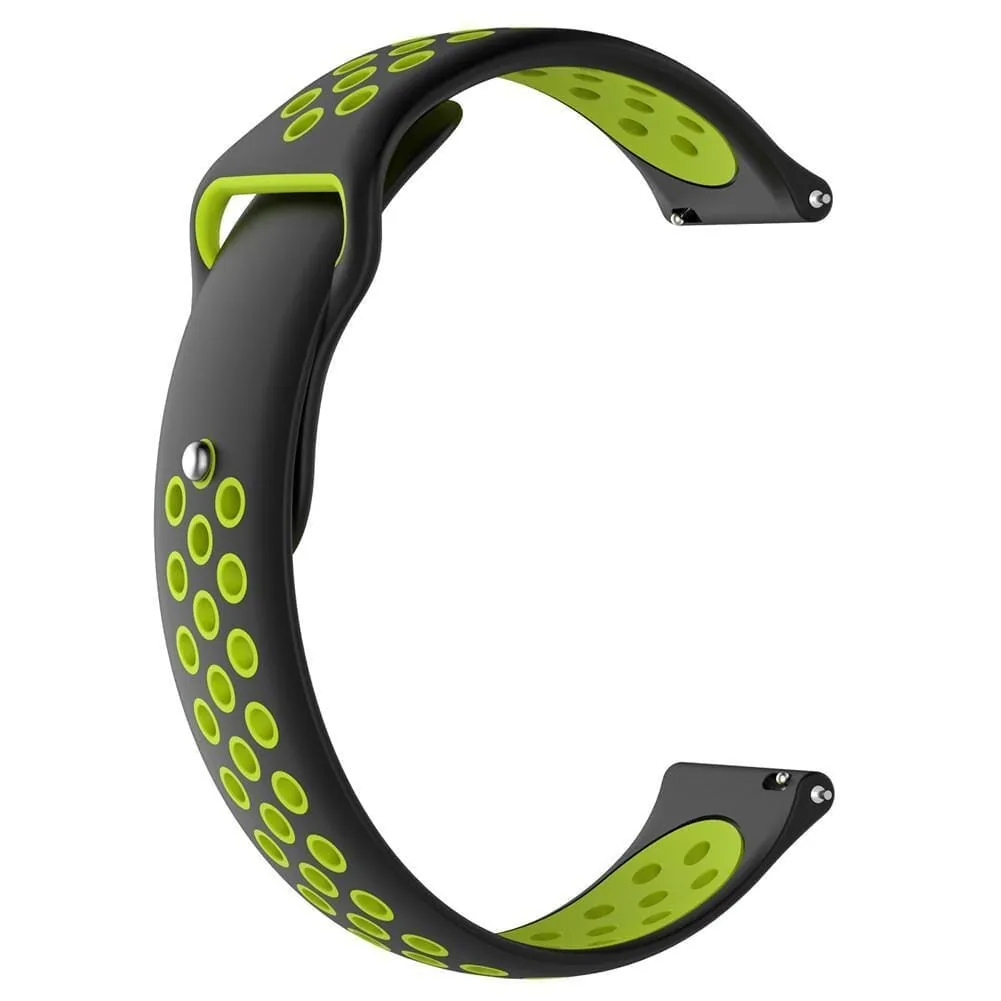 Silicone Sports Straps Compatible with the Samsung Galaxy Watch 6 Classic (43mm)