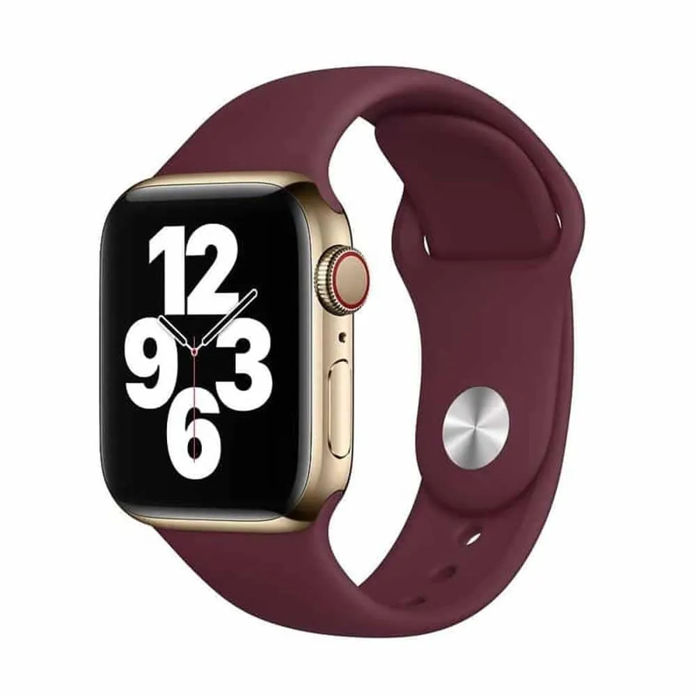 Silicone Strap for 42/44/45/49mm Apple Watch (S/M) - Navy