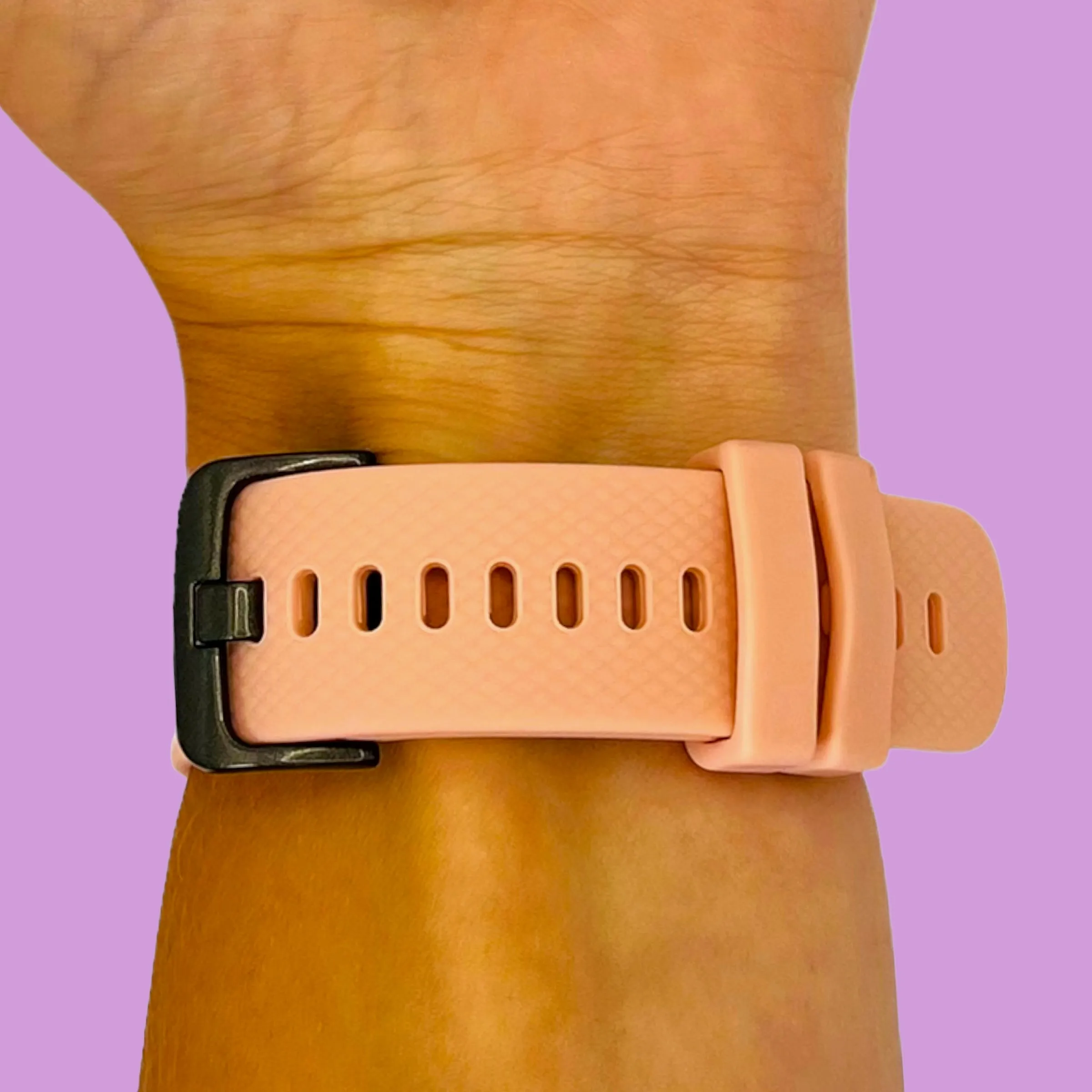 Silicone Watch Straps Compatible with the Samsung Galaxy Watch 6 Classic (43mm)