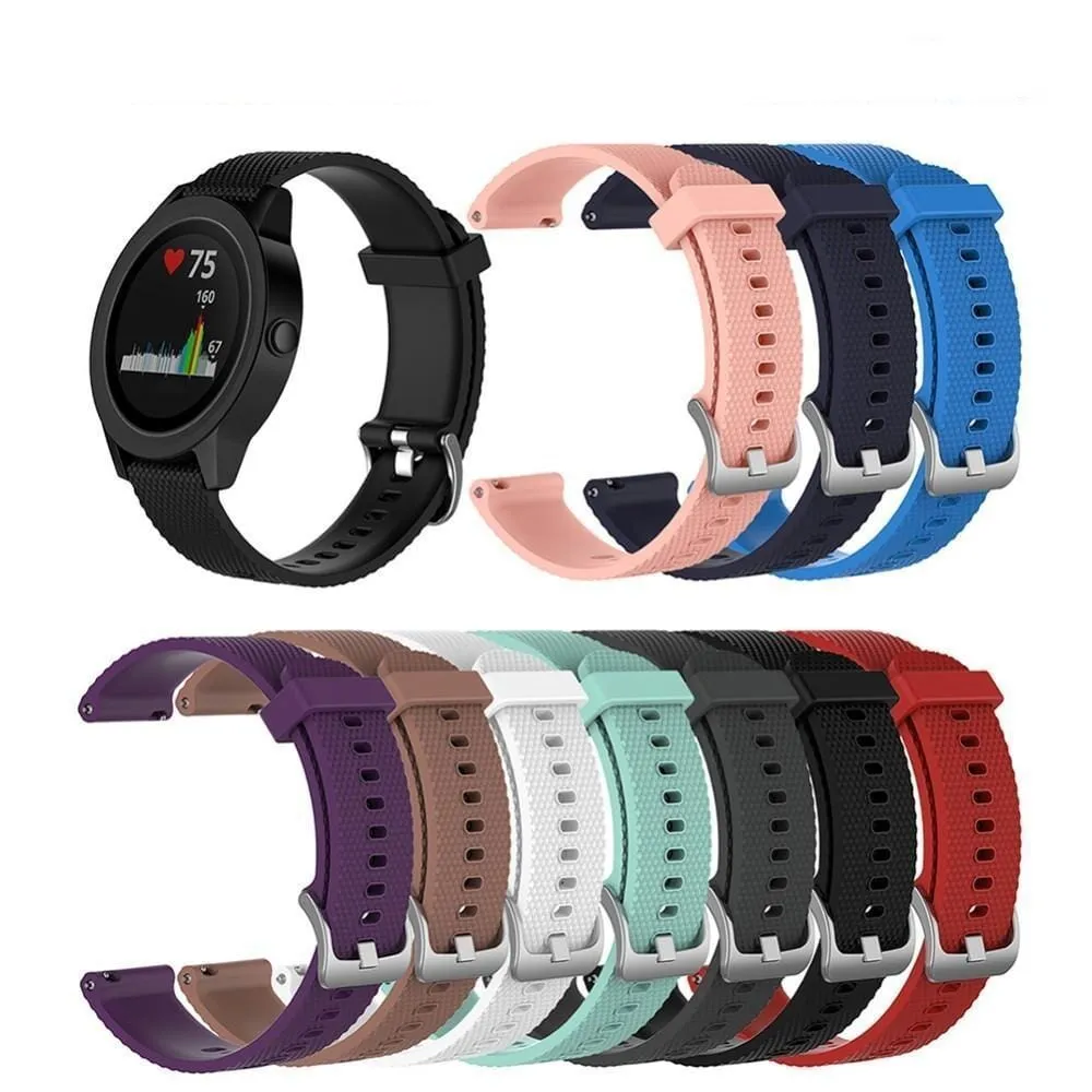 Silicone Watch Straps Compatible with the Samsung Galaxy Watch 6 Classic (43mm)