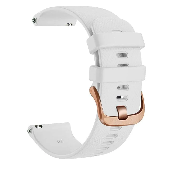 Silicone Watch Straps Compatible with the Samsung Galaxy Watch 6 Classic (43mm)