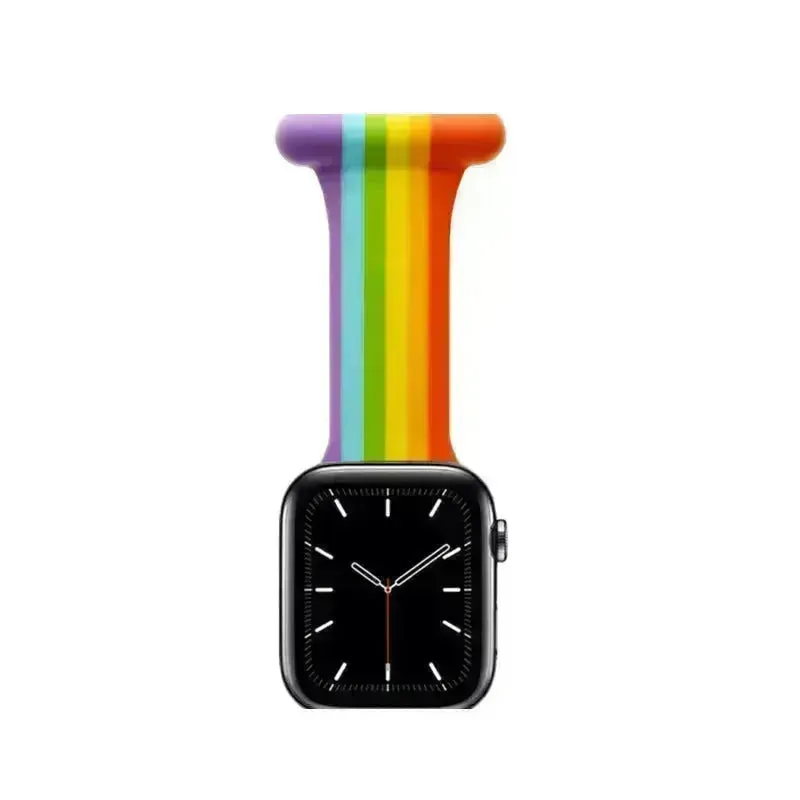 Simple Household Solid Color Silicone Watch Strap
