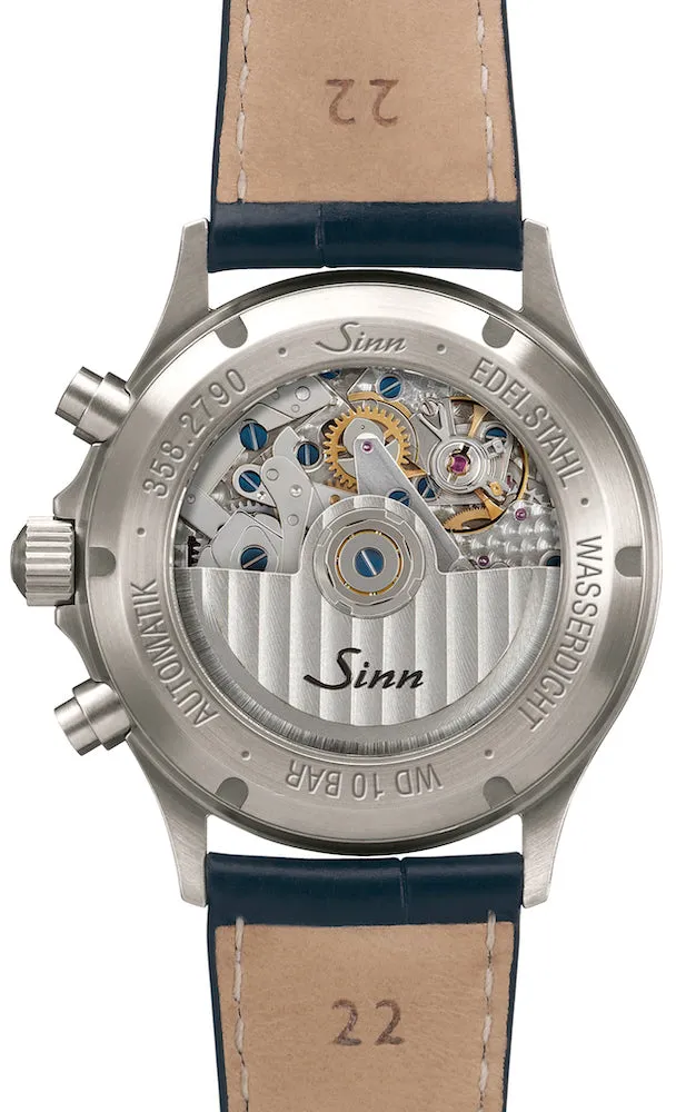 SN Watch 358 Sa Pilot B E Vintage Leather Dark Brown