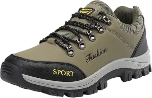 Sneakers for Boys Men Casual Shoes Fashionable New Pattern Simple and Rainproof Thick Sole Comfortable Lace Up Sports Hiking Shoes Athletic Sneaker Running Shoes