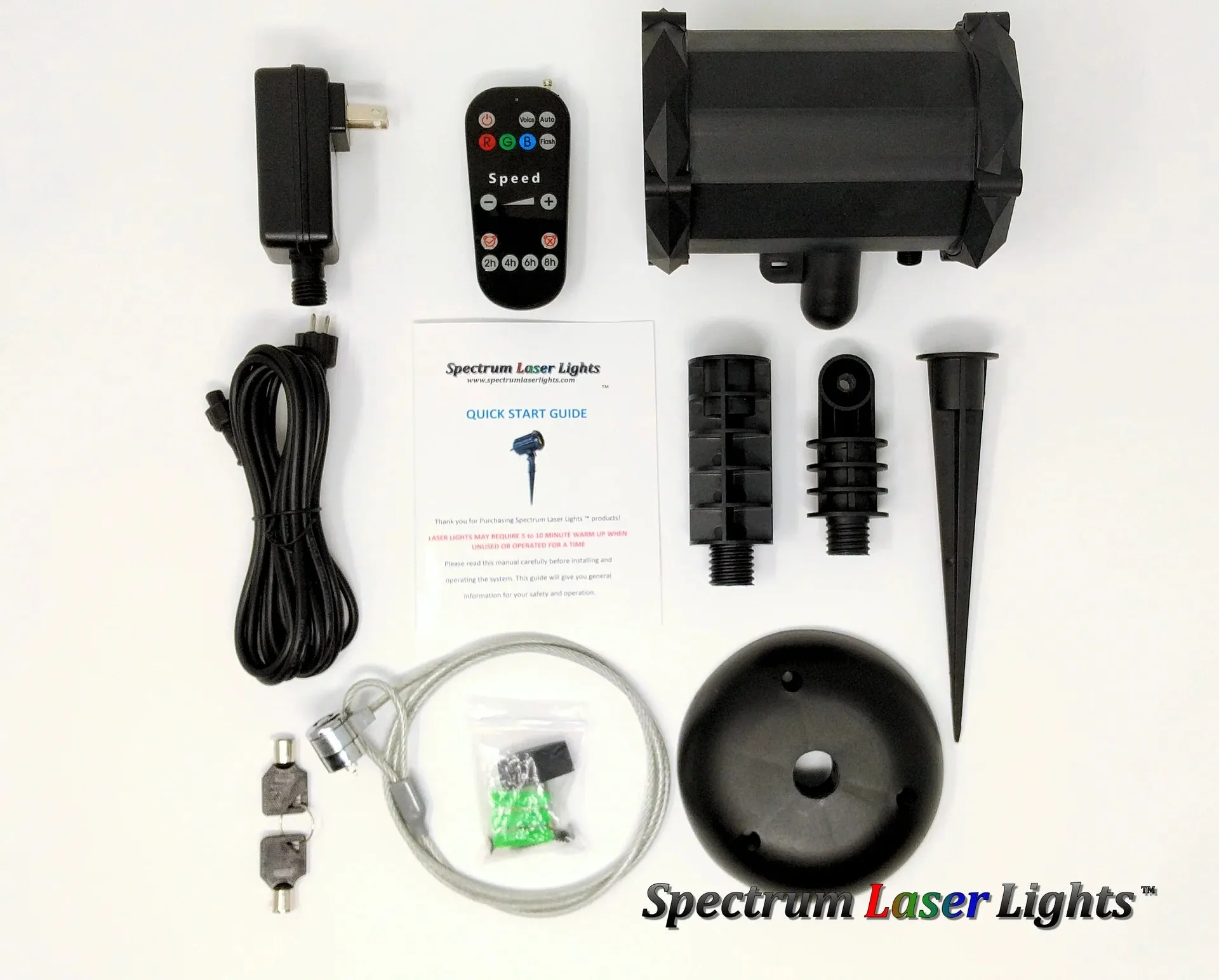 Spectrum Blue Galaxy Projector Green Laser and Nebula Cloud with Bluetooth Speaker (SL-43)