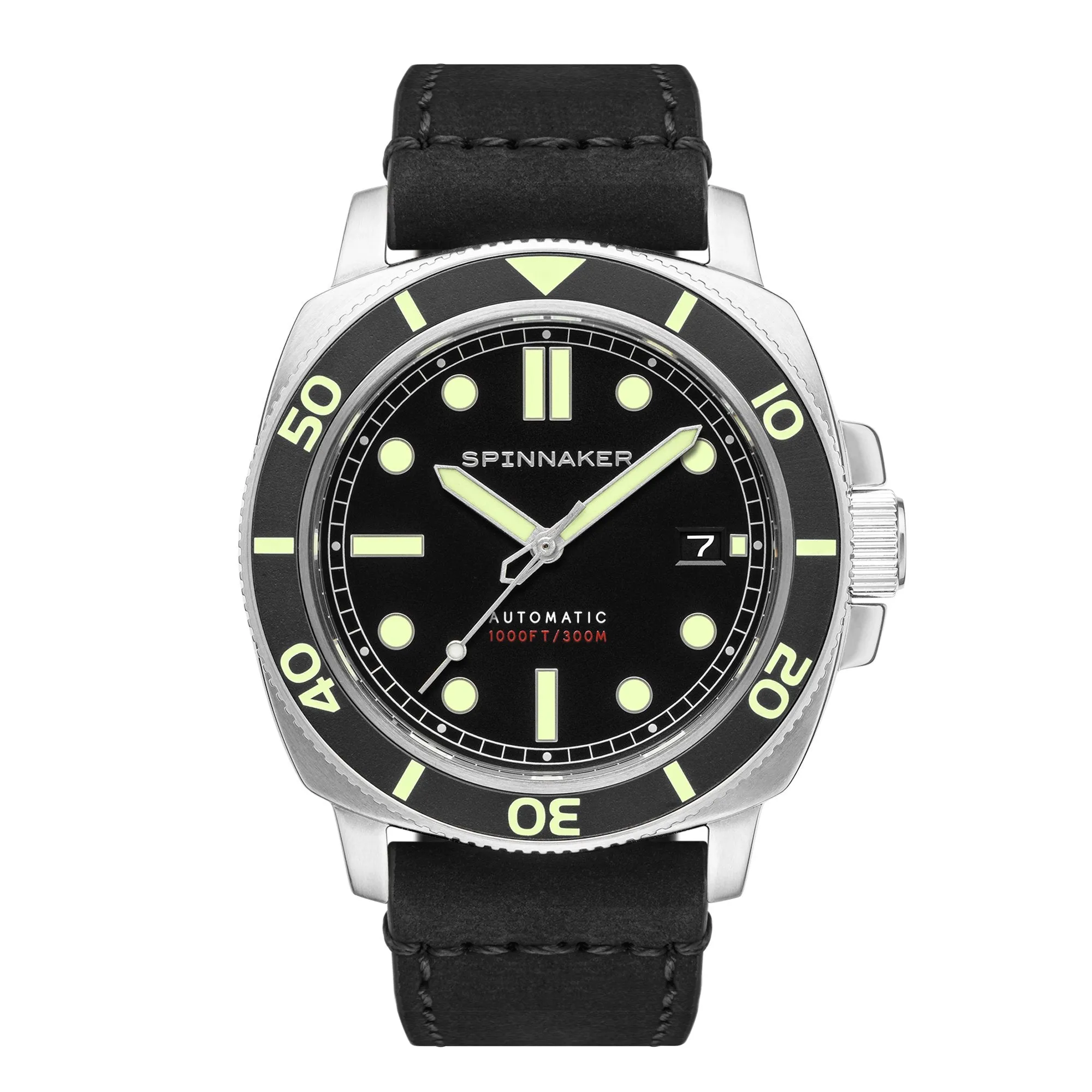 Spinnaker Hull Diver Men's Automatic Tuxedo Black Watch SP-5088-01