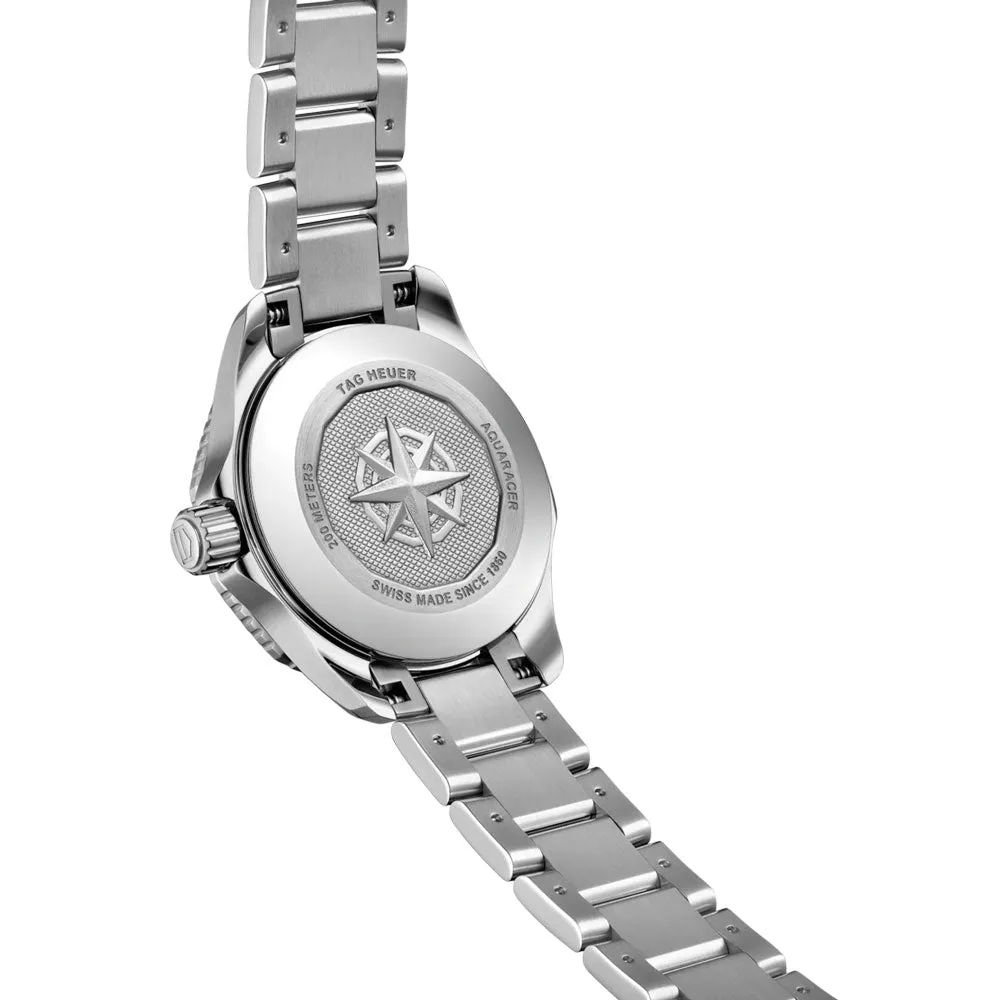 TAG Heuer Aquaracer Professional 200 30mm MOP Dial Diamond Quartz Ladies Watch WBP1417.BA0622