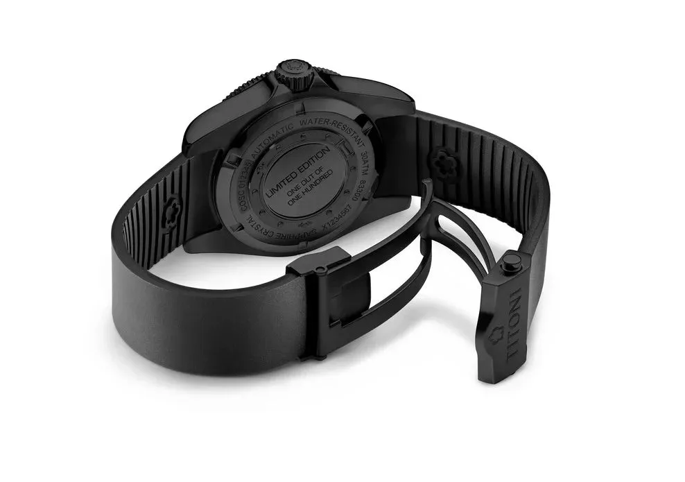 Titoni Seascoper 300 Orange Limited (42mm) 83300 B-BK-R-715