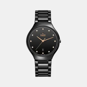 True Thinline Automatic Diamonds Unisex Analog Stainless Steel Watch R27113722