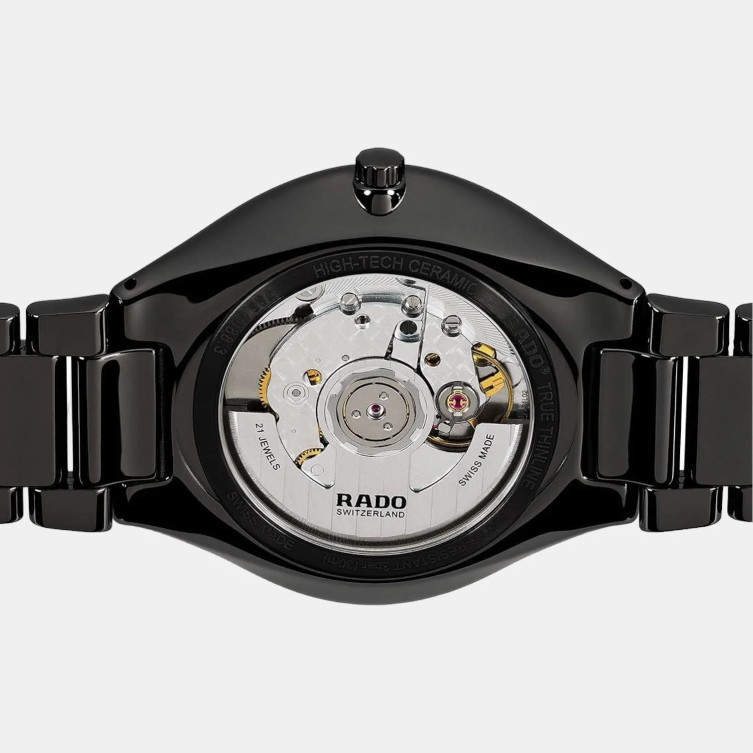 True Thinline Automatic Diamonds Unisex Analog Stainless Steel Watch R27113722