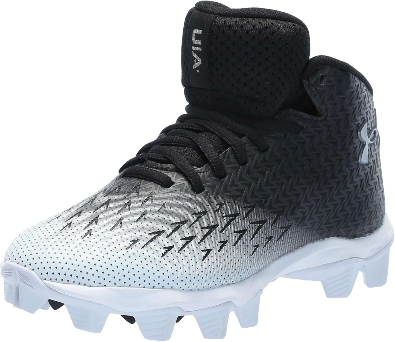 Under Armour Boy's Spotlight Franchise Rm Jr 4 Football Shoe
