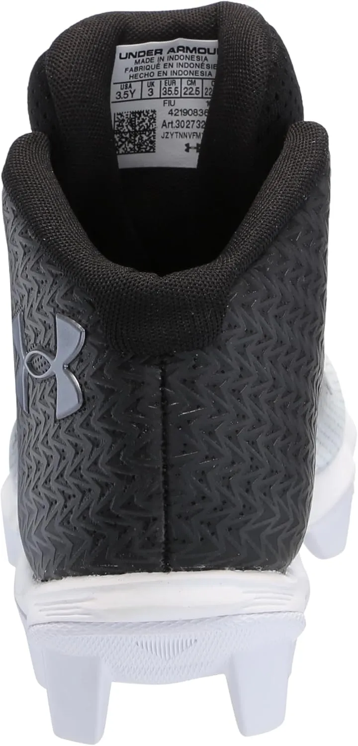 Under Armour Boy's Spotlight Franchise Rm Jr 4 Football Shoe