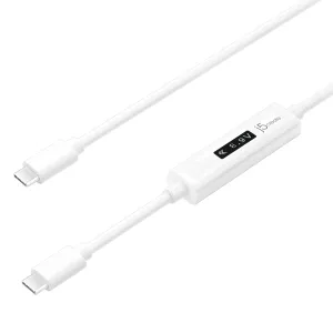 USB-C™ Dynamic Power Meter Charging Cable - USB-C® to USB-C®