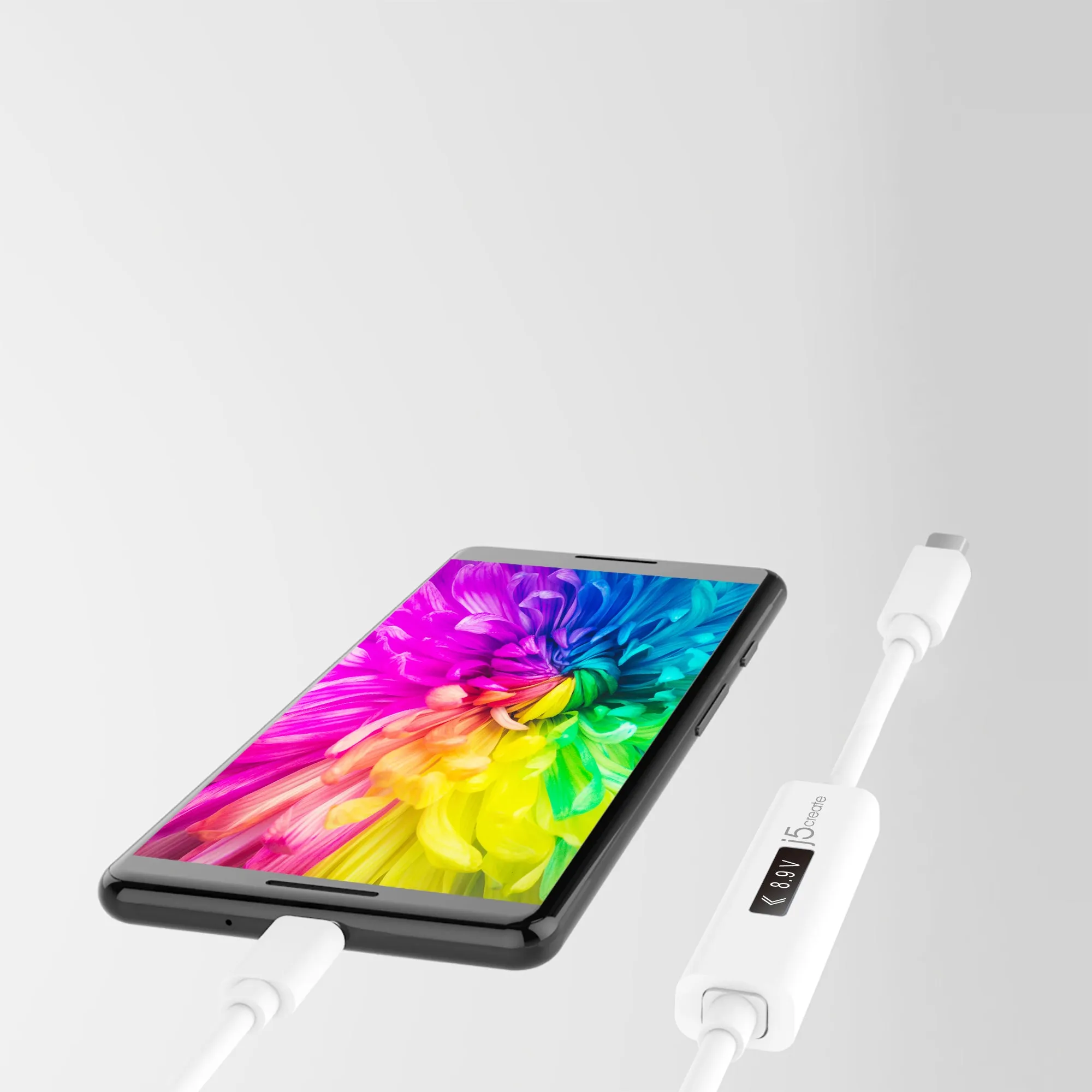 USB-C™ Dynamic Power Meter Charging Cable - USB-C® to USB-C®