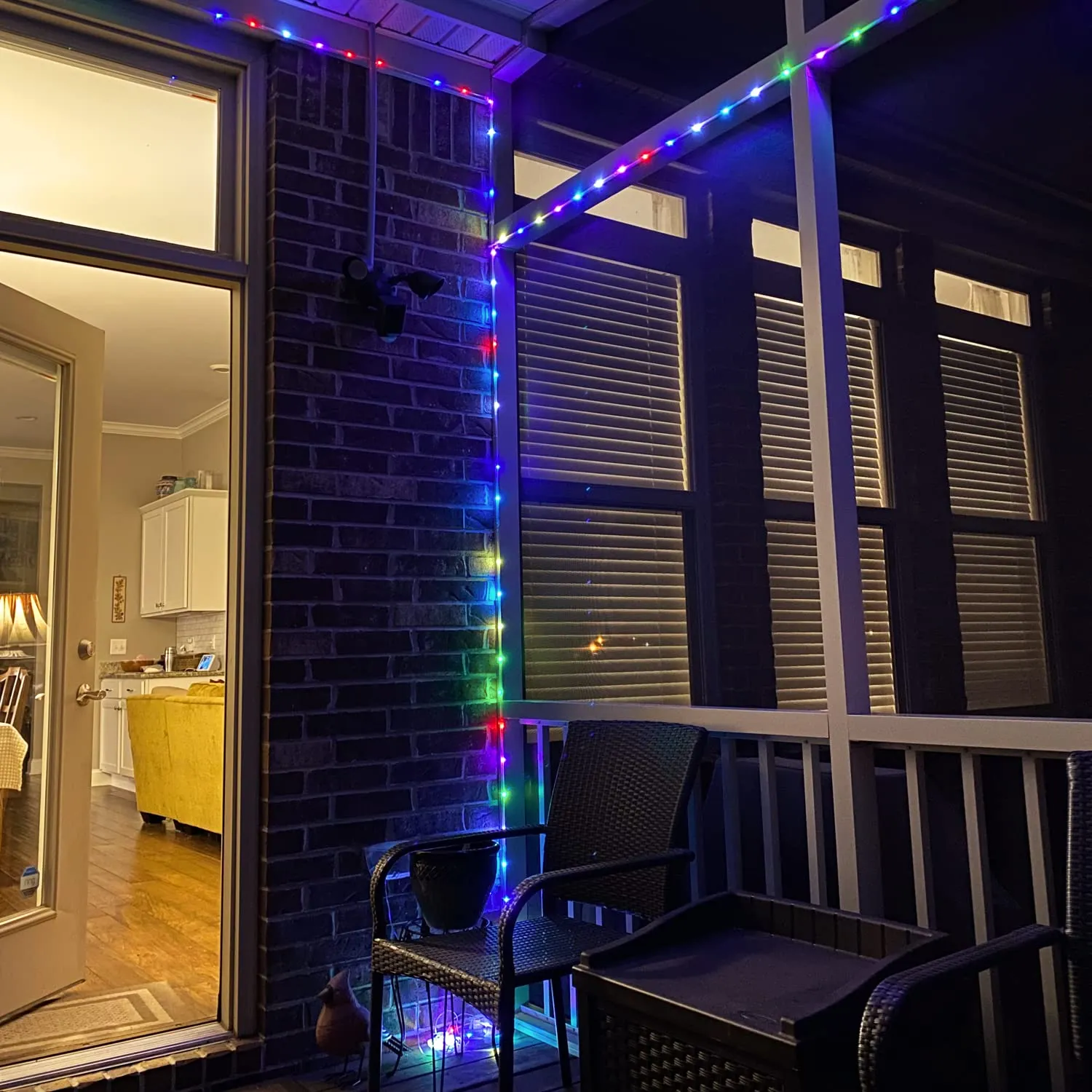 USB String Rope Lights Outdoor Color Changing 66FT 200 LED