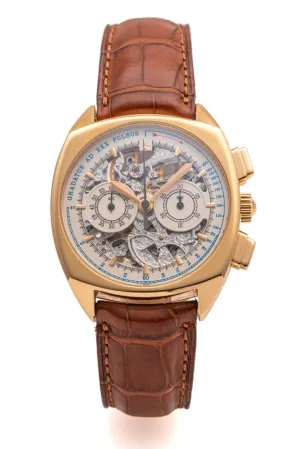 Vacheron Constantin Medicus Chronograph 18K Rose Gold Men's Watch