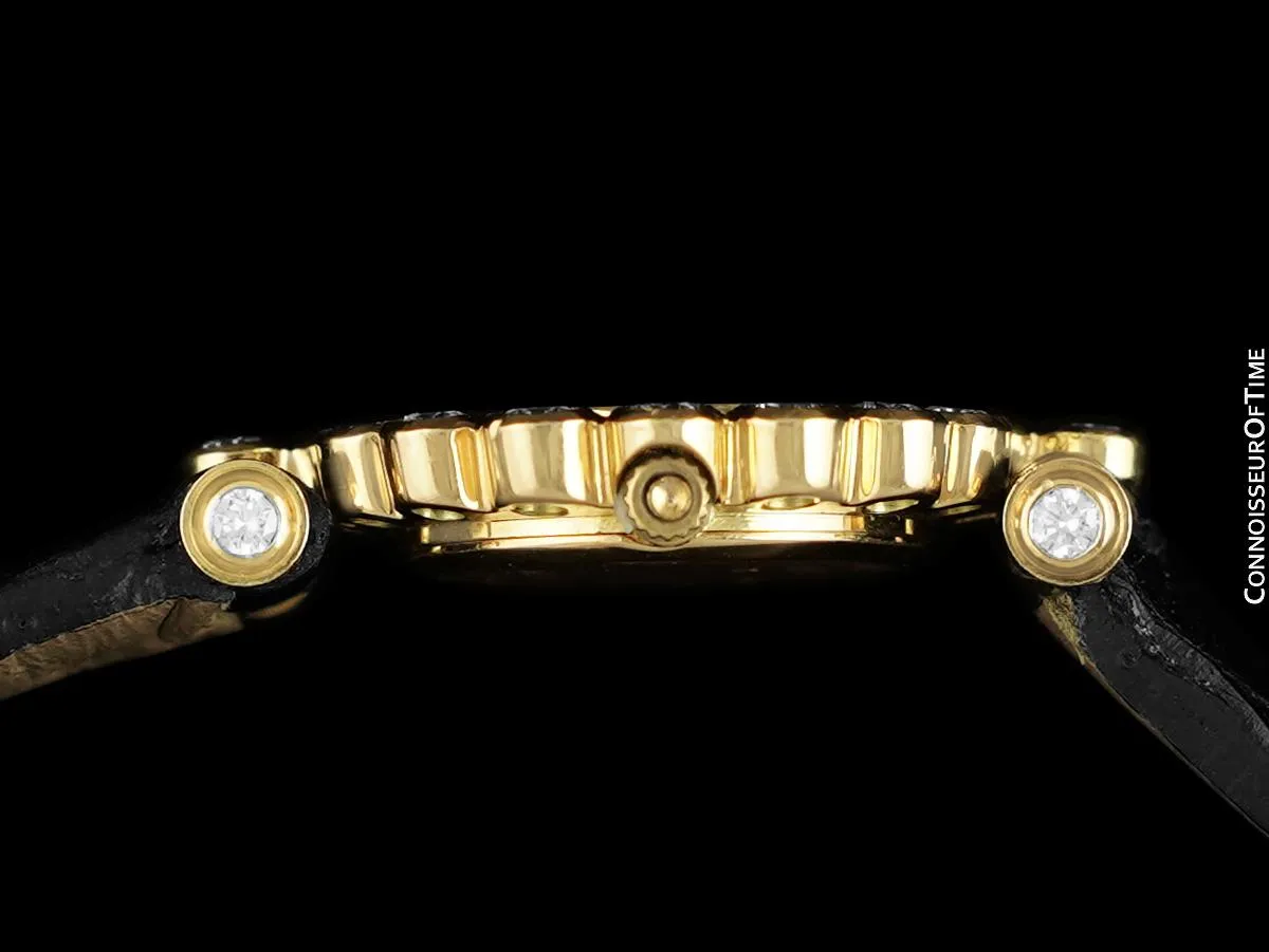 Van Cleef & Arpels VCA Rare Ladies Cocktail Watch - 18K Gold & Factory Set Diamonds