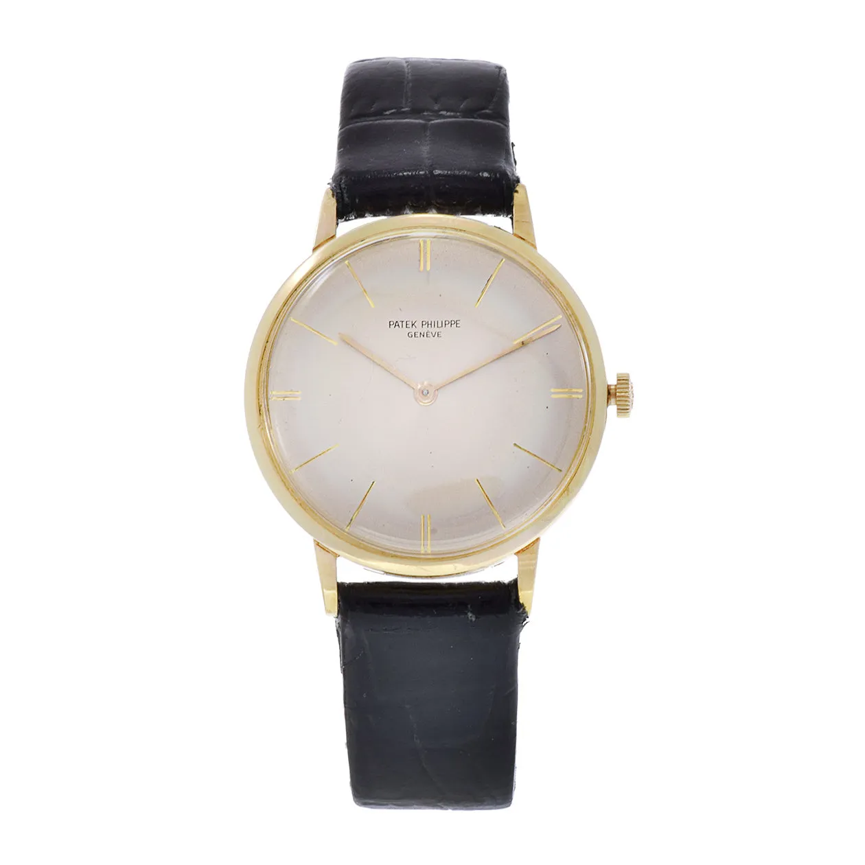 Vintage 1968 Patek Philippe Calatrava 3468 18KT Yellow Gold Watch