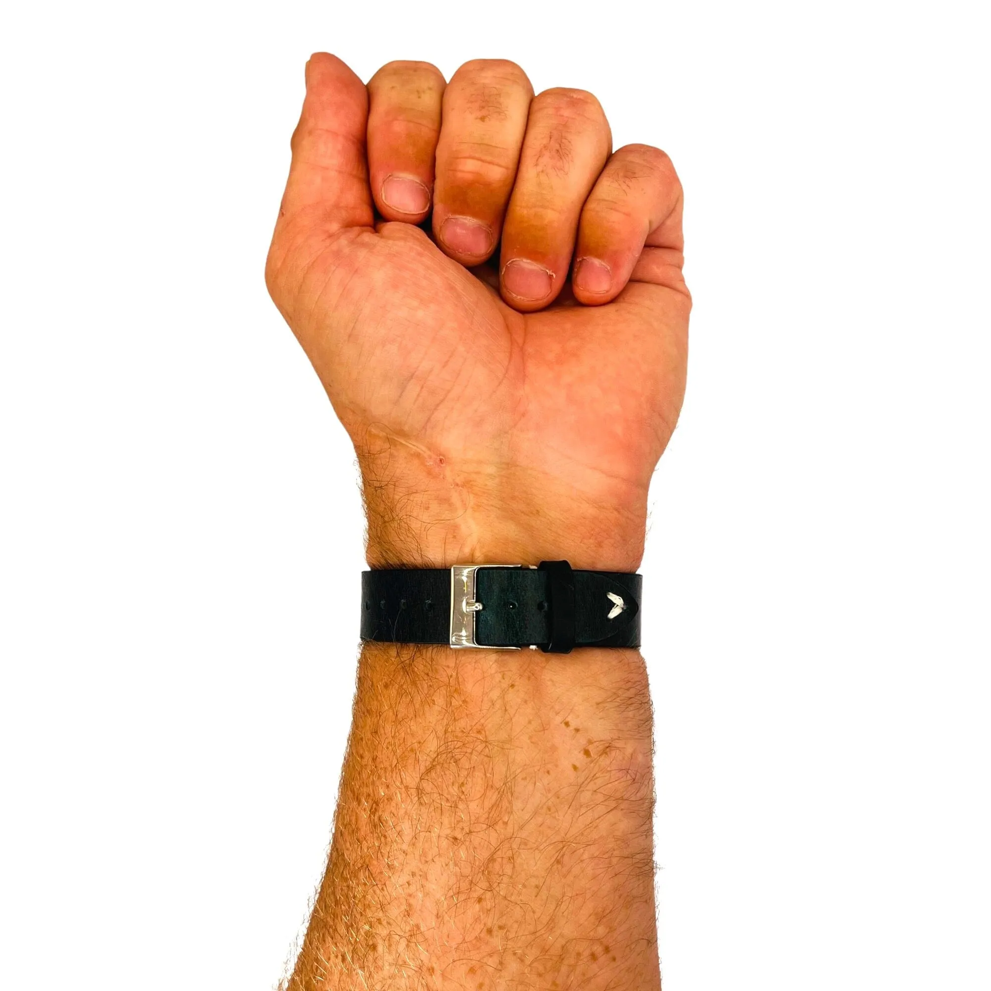 Vintage Oiled Leather Watch Straps Compatible with the Wenger 22mm Range