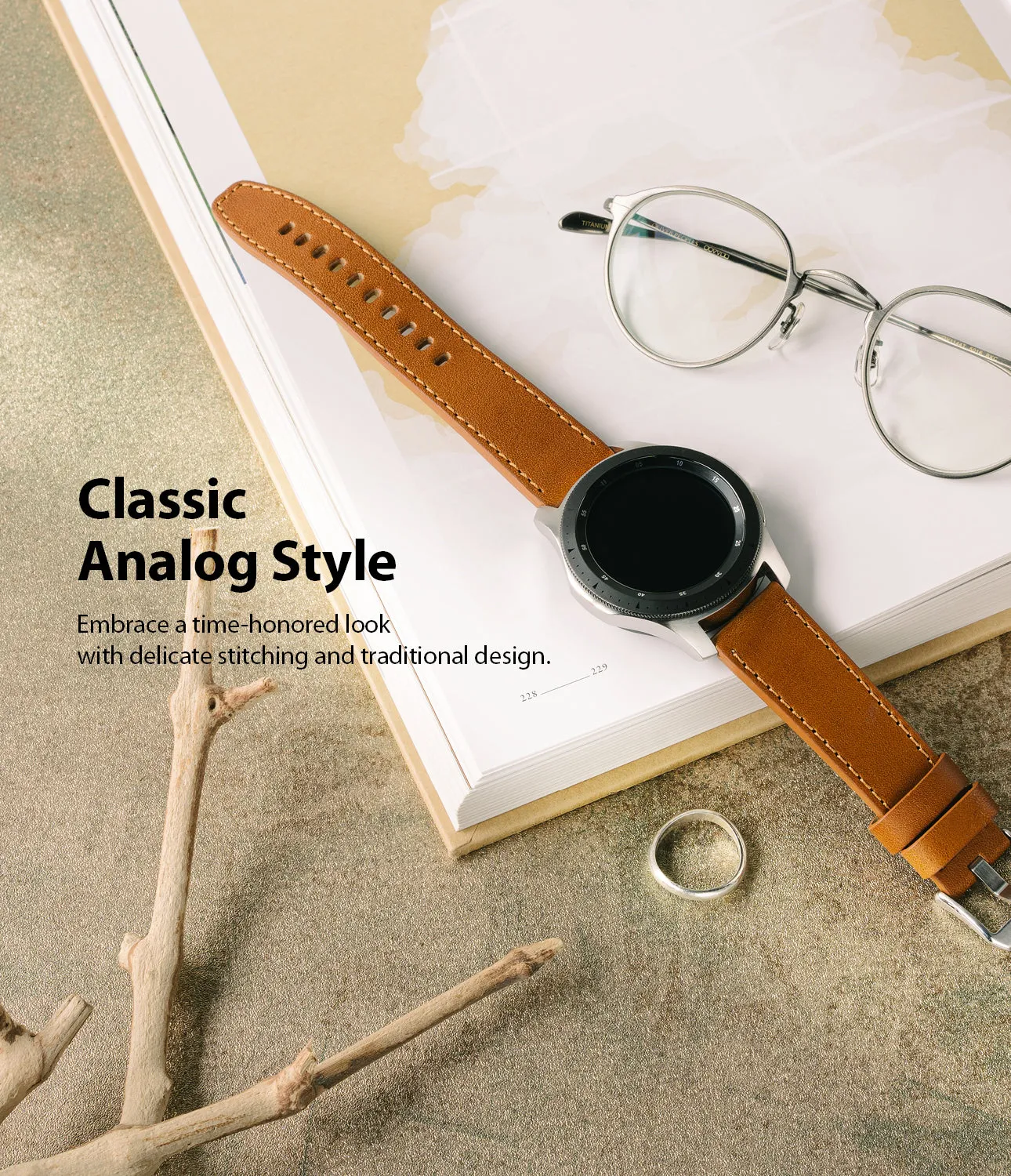 Watch Lug 22mm | Leather One Classic Band