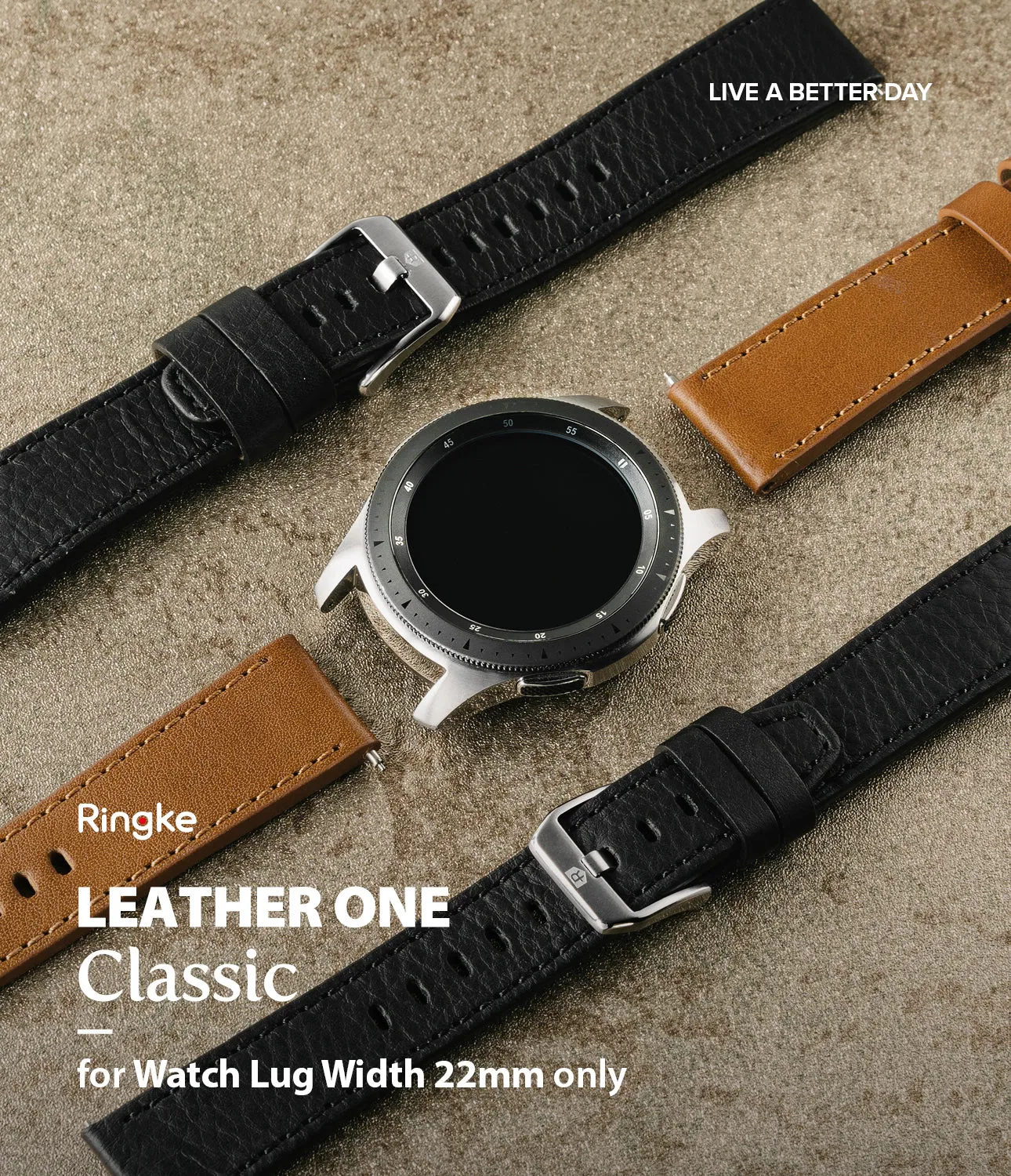 Watch Lug 22mm | Leather One Classic Band