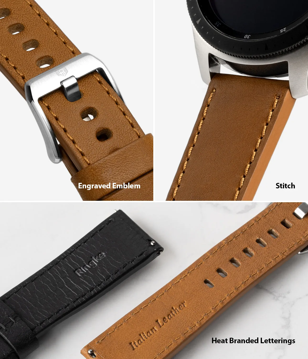 Watch Lug 22mm | Leather One Classic Band
