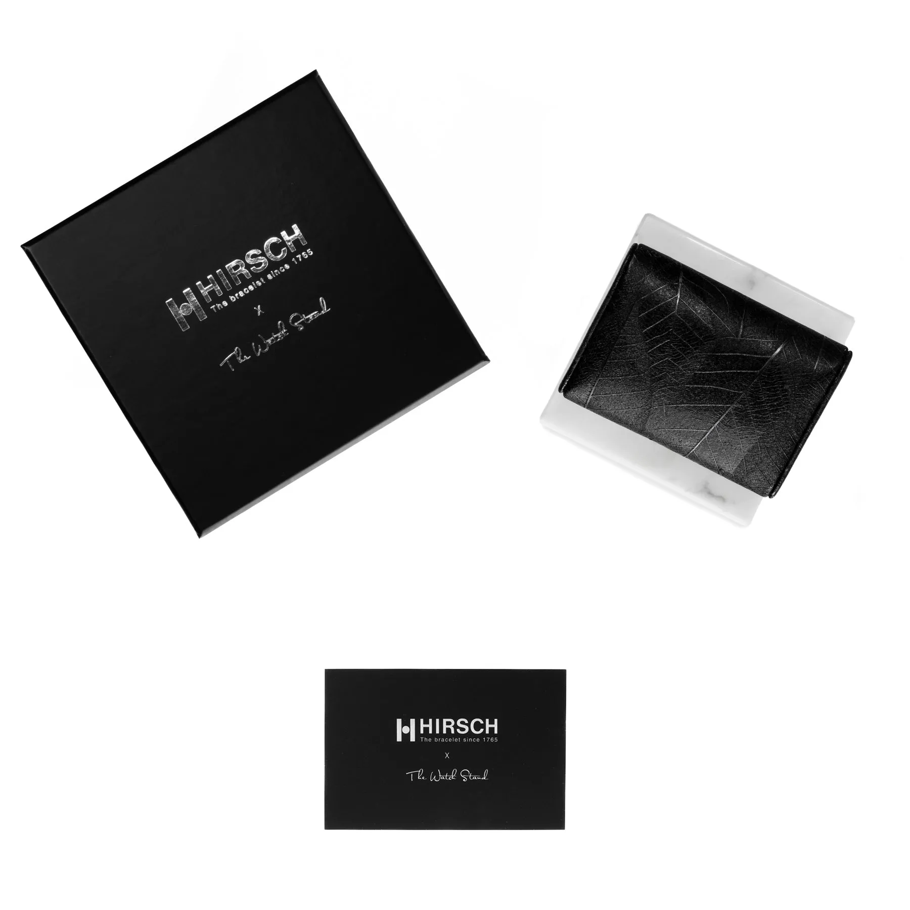 WATCH STAND CLASSIC - SINGLE - HIRSCH BLACK