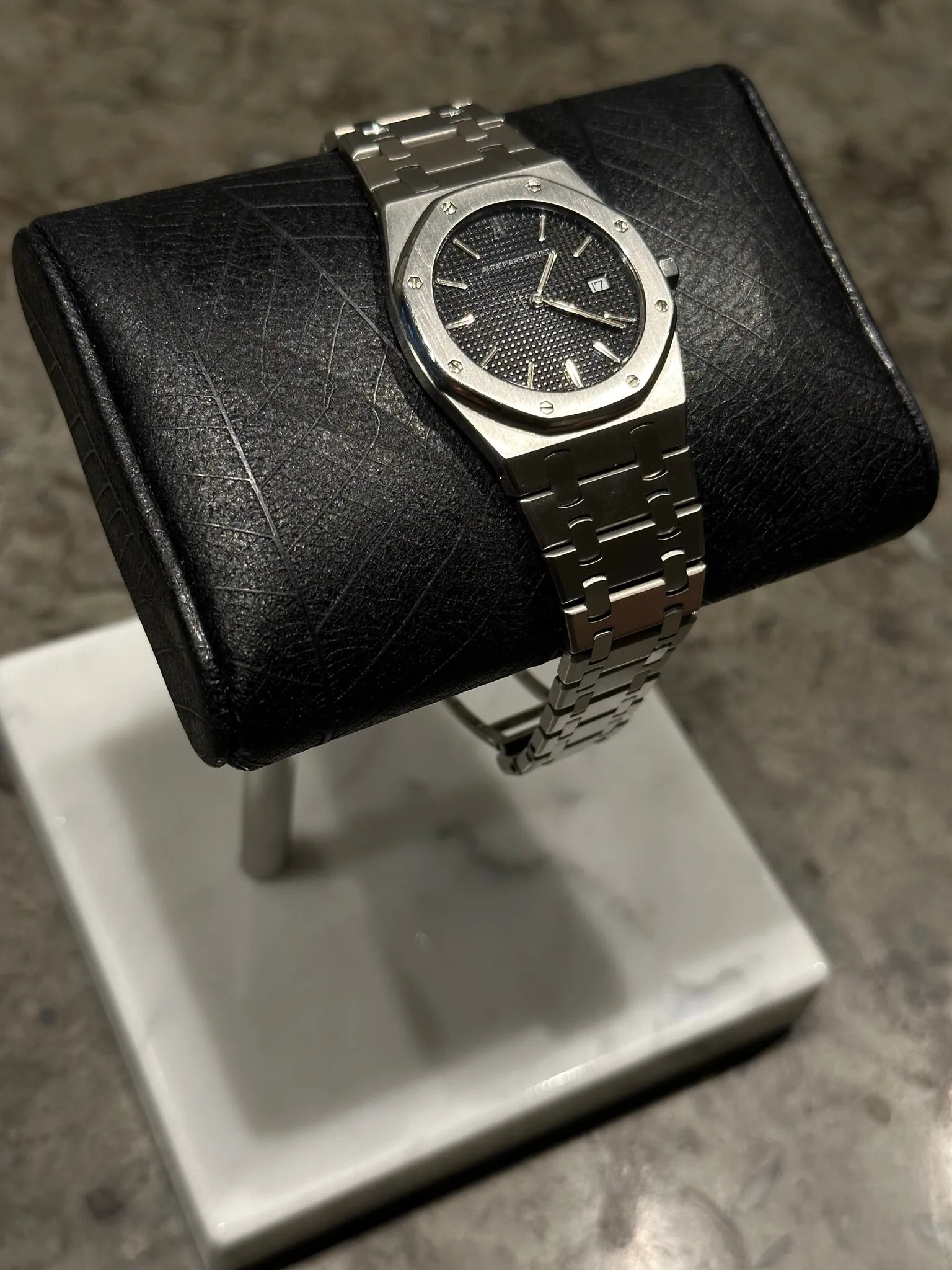 WATCH STAND CLASSIC - SINGLE - HIRSCH BLACK