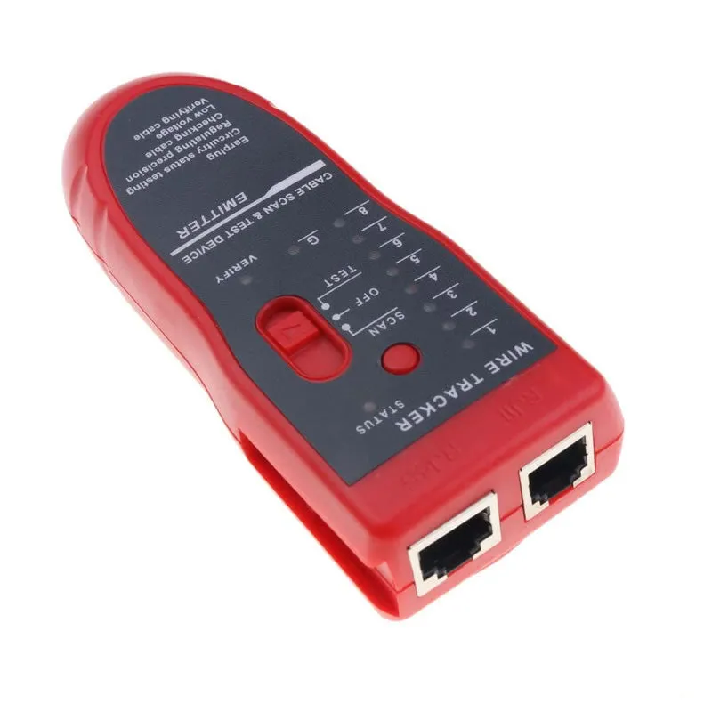 Wire Tracker Network Cable Tester For Telephone Lines And Lan Cables Ar-868