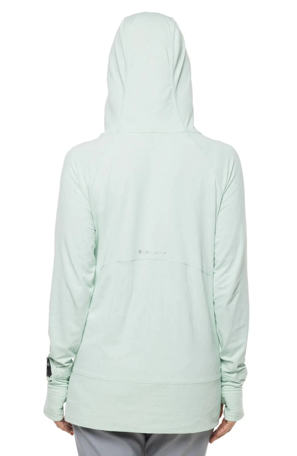 Women's Arabella Hoodie  |  Misty Aqua Diamond Jacquard
