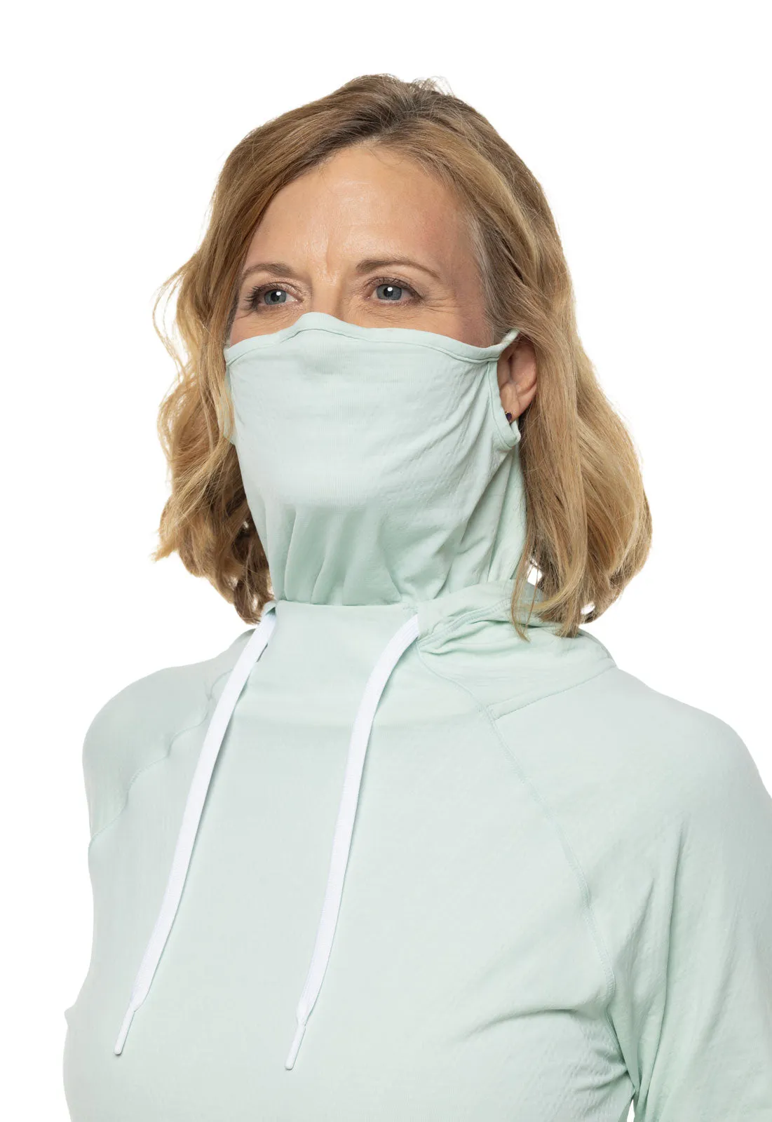 Women's Arabella Hoodie  |  Misty Aqua Diamond Jacquard