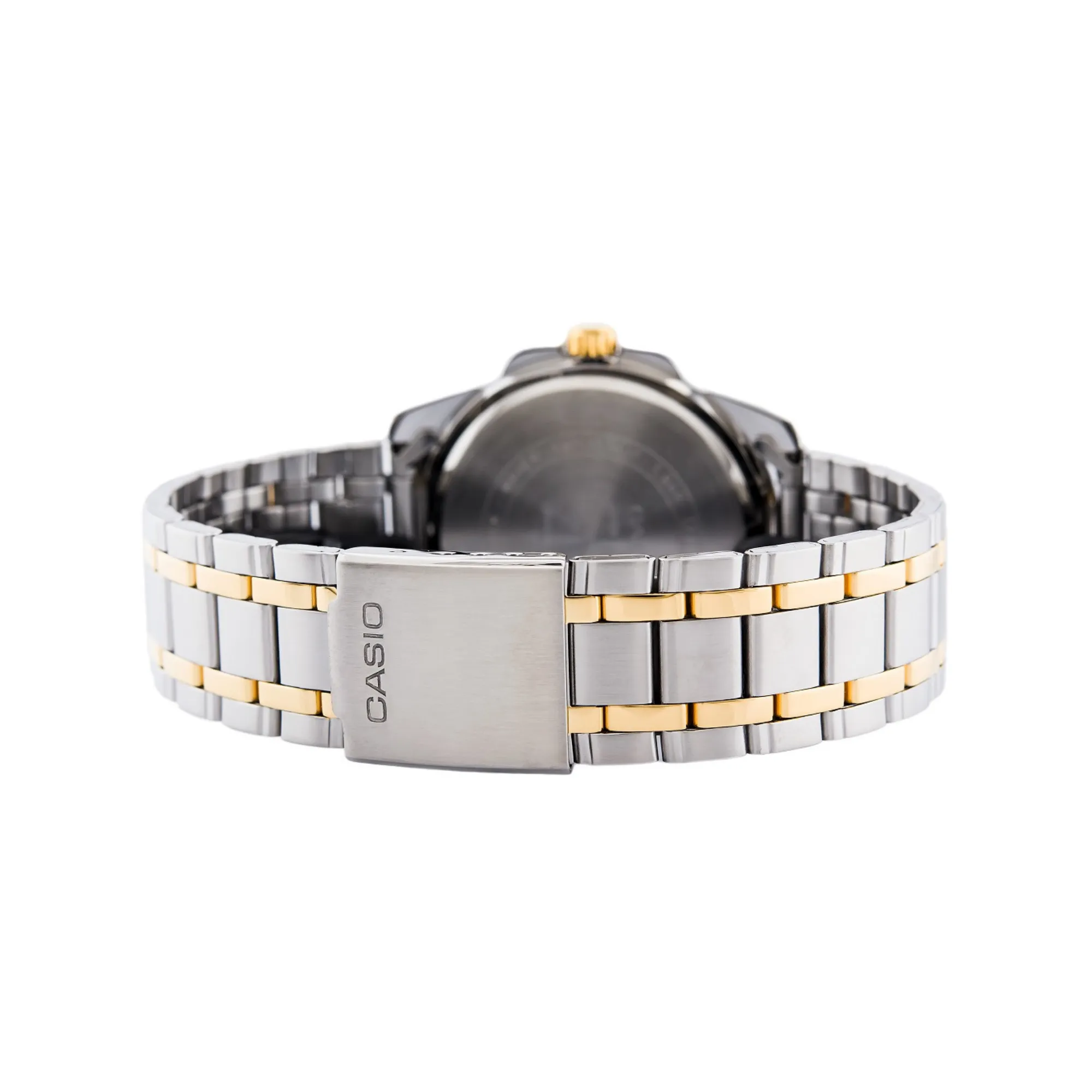 WW0028 Casio Enticer Date Two Tone Ladies Chain Watch LTP-1314SG-1AVDF