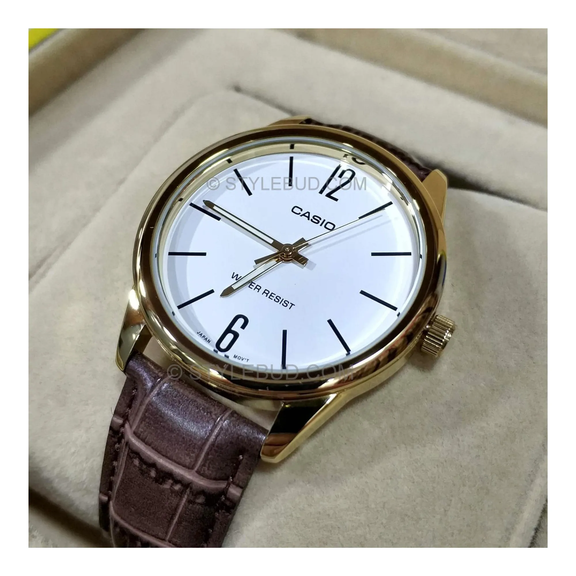 WW0096 Casio Standard Belt Watch MTP-V005GL-7BUDF