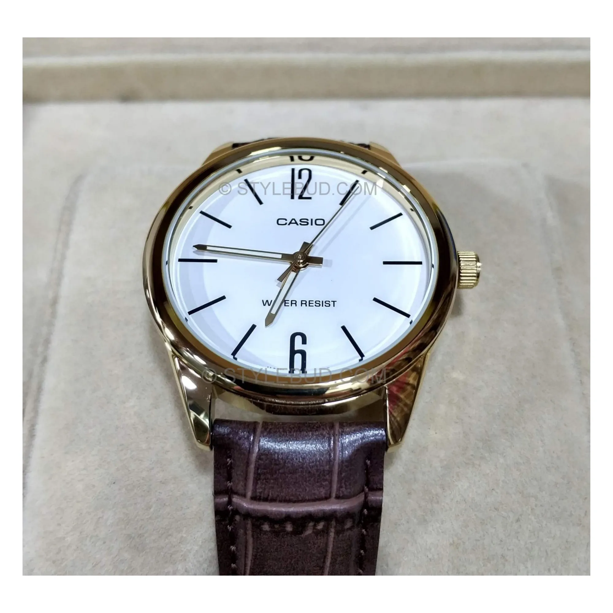 WW0096 Casio Standard Belt Watch MTP-V005GL-7BUDF