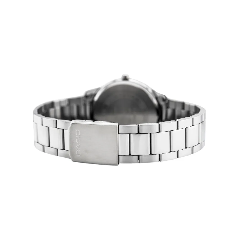 WW0407 Casio Enticer Silver Chain Watch MTP-1303D-1AVDF