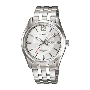 WW0414 Casio Enticer Day Date Chain Watch MTP-1335D-7AVDF