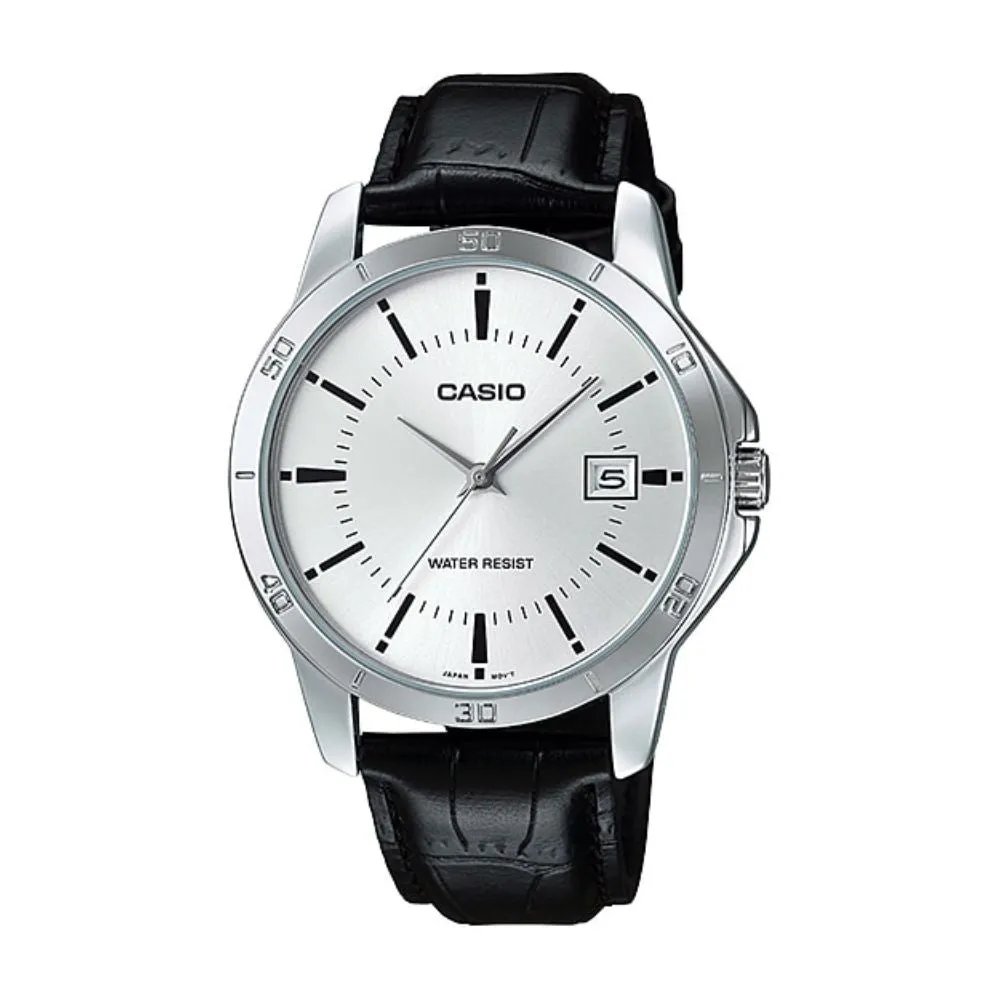 WW1232 Casio Standard Date Belt Watch MTP-V004L-7AUDF