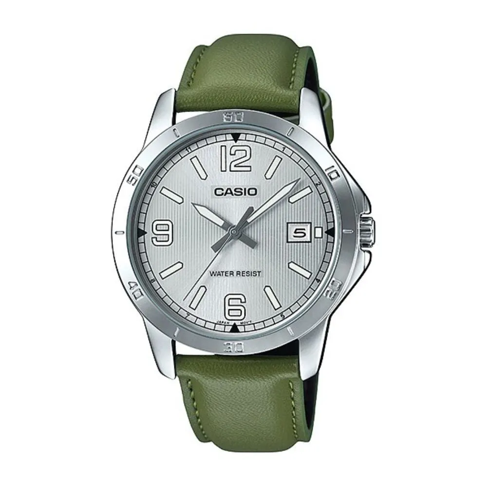 WW1237 Casio Standard Date Belt Watch MTP-V004L-3BUDF