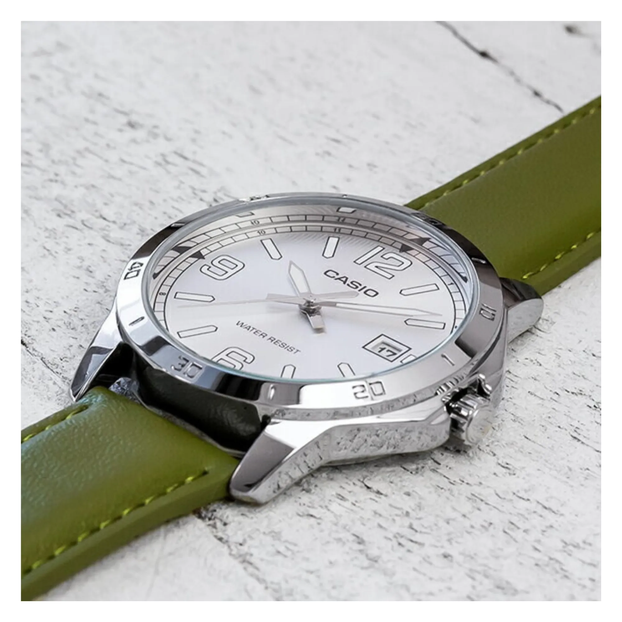 WW1237 Casio Standard Date Belt Watch MTP-V004L-3BUDF