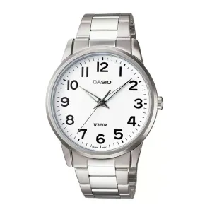 WW1353 Casio Enticer Silver Chain Watch MTP-1303D-7BVDF