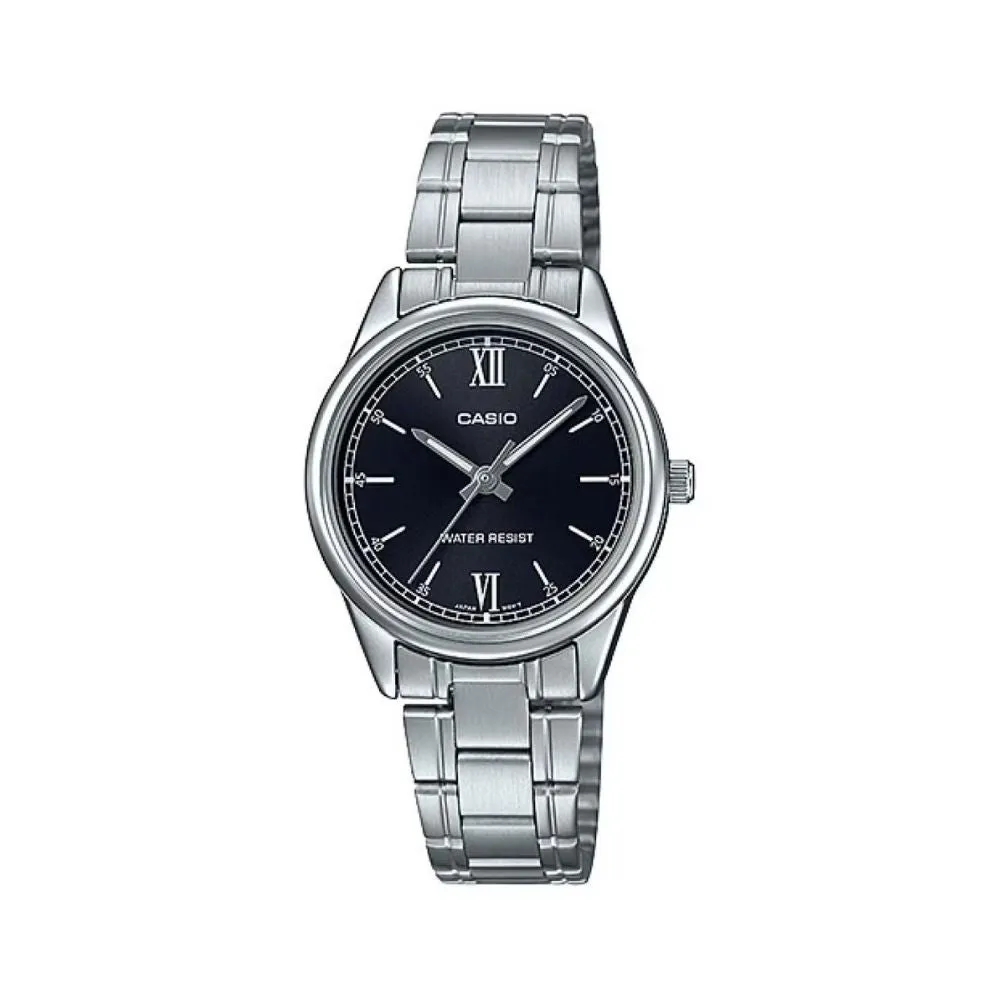 WW2368 Casio Standard Ladies Chain Watch LTP-V005D-1B2UDF