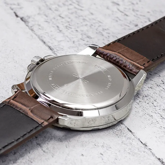WW2490 Casio Enticer Date Belt Watch MTP-VD01L-7CVUDF