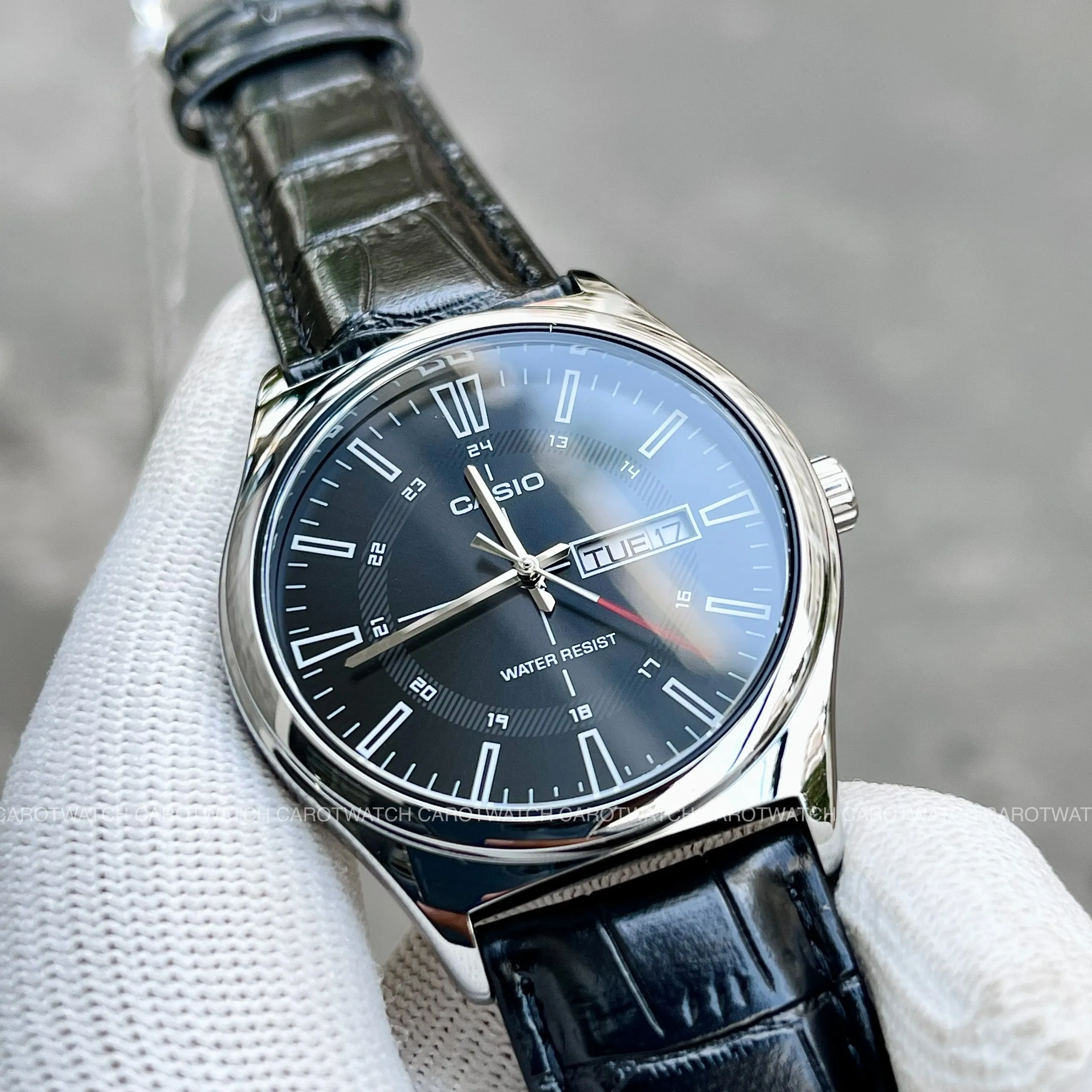WW2511 Casio Standard Day Date Belt Watch MTP-V006L-1CUDF